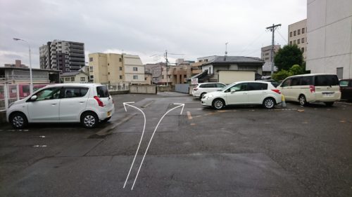 お客様用駐車スペースのご案内です③